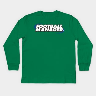 Football Manager Kids Long Sleeve T-Shirt